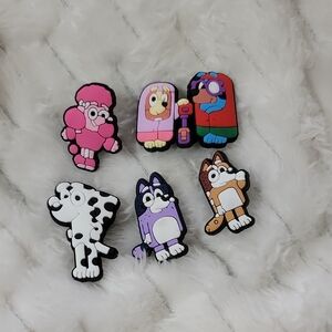 6 Piece Bluey Jibbitz